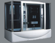 Cabina dus cu hidromasaj model Adriana - S-86F06 170 x 90 cm cu cadita inalta